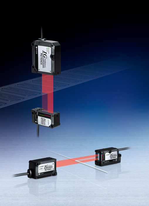 Série IG : micromètre polyvalent à laser et CCD